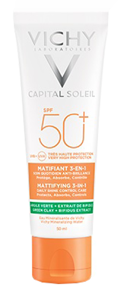 CAPITAL SOLEIL ANTI ACNE PURIFICANTE SPF 50+ 50 ML - farmacialombardia.it