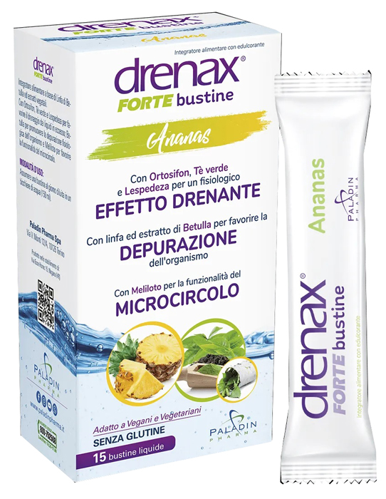 DRENAX FORTE ANANAS 15 BUSTINE - farmacialombardia.it