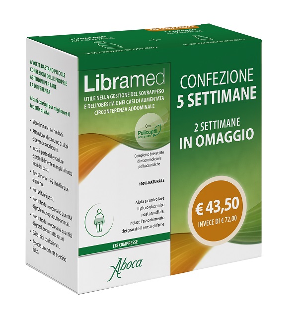 LIBRAMED TRATTAMENTO 5 SETTIMANE 138 + 84 COMPRESSE - farmacialombardia.it