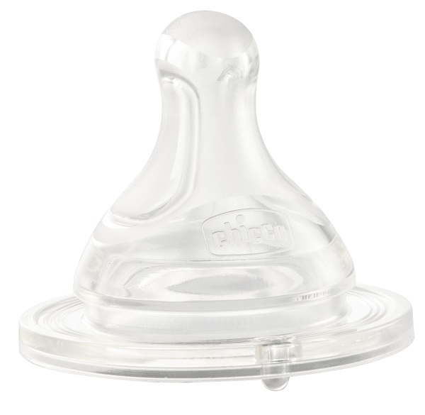 CHICCO TETTARELLA PERFECT 5 4M IN SILICONE 3 FORI 2 PEZZI - farmacialombardia.it