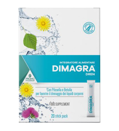 DIMAGRA DREN 20 STICK DA 15 ML - farmacialombardia.it