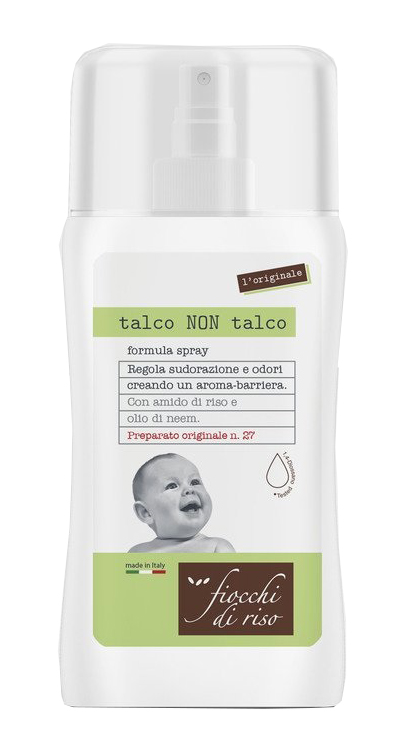 FIOCCHI DI RISO TALCO NON TALCO SPRAY 100 ML - farmacialombardia.it