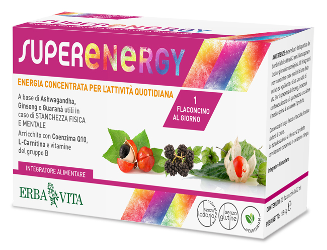 SUPER ENERGY 10 FLACONCINI DA 12 ML - farmacialombardia.it