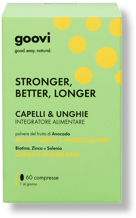 GOOVI CAPELLI&UNGHIE 60 COMPRESSE - farmacialombardia.it