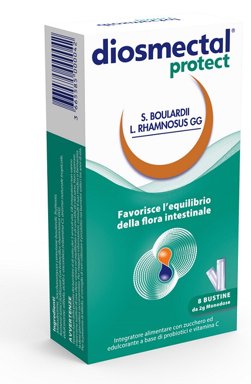 DIOSMECTAL PROTECT 8 BUSTINE OROSOLUBILI 2 G - farmacialombardia.it