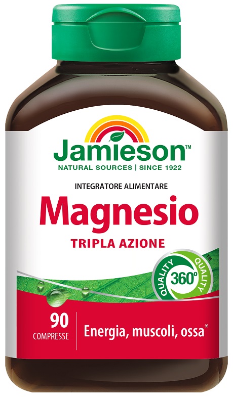 JAMIESON MAGNESIO TRIPLA AZIONE 90 COMPRESSE - farmacialombardia.it