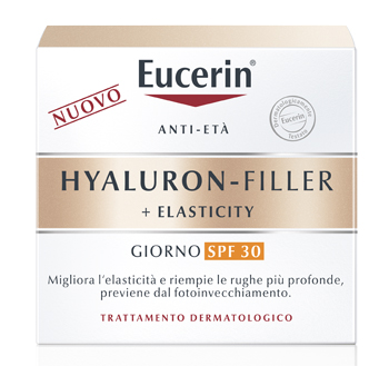 EUCERIN HYALURON-FILLER + ELASTICITY CREMA GIORNO SPF30 50 ML - farmacialombardia.it