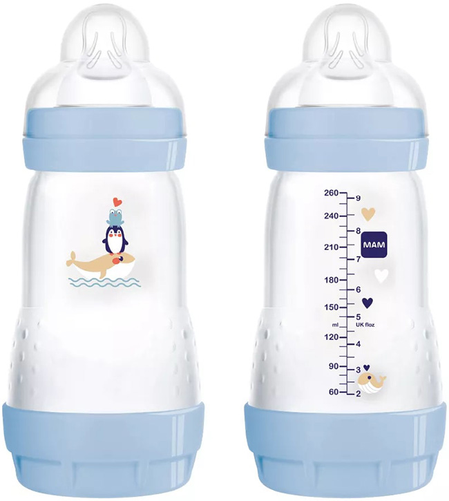 MAM BIBERON EASY START 260 ML 2+ TETTARELLA 2 MASCHIO - farmacialombardia.it