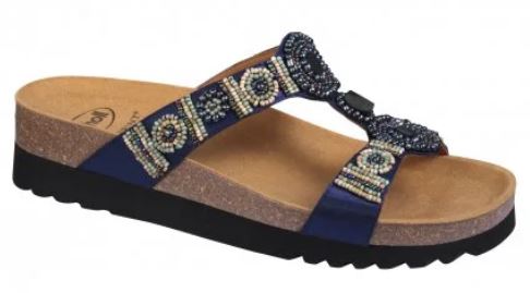 NEW BOGOTA' SATINBDS-W DK BLUE BIOPRINT FREETIME MICROFIBRA MICROFIBRA EVA F 39 COLLEZIONE SS20 - farmacialombardia.it