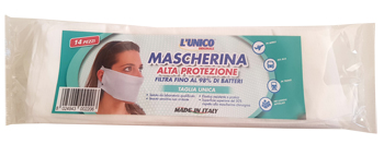 L'UNICO ORIGINALE MASCHERINA IN TESSUTO NON TESSUTO 14 PEZZI - farmacialombardia.it