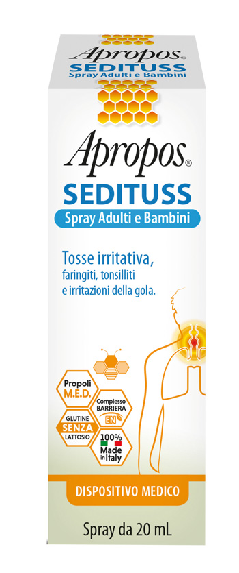 APROPOS SEDITUSS SPRAY ADULTI/BAMBINI 20 ML - farmacialombardia.it