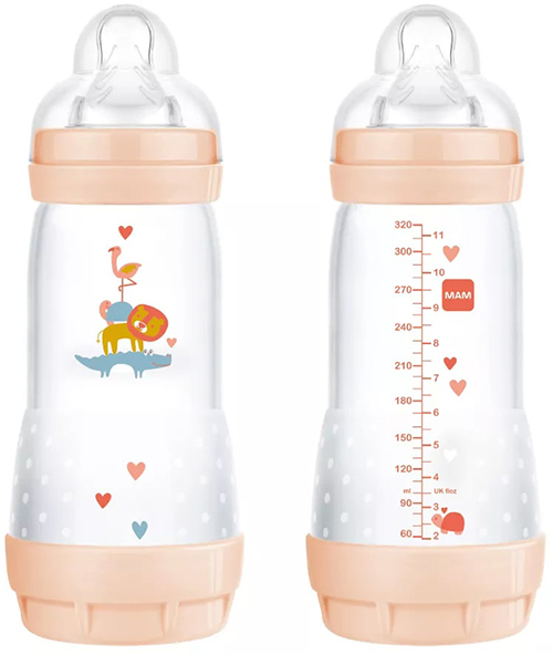 MAM BIBERON EASY START 320 ML 4+ TETTARELLA 3 FEMMINA - farmacialombardia.it