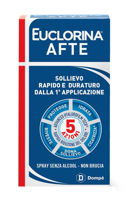 EUCLORINA AFTE SPRAY 15 ML - farmacialombardia.it
