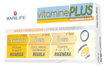 BARILIFE VITAMINE PLUS 30 COMPRESSE TRIFASE - farmacialombardia.it