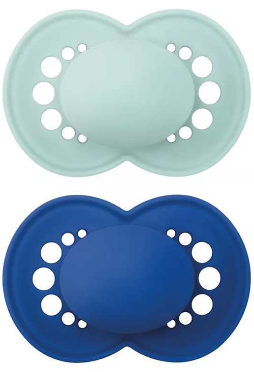 MAM SUCCHIETTO ORIGINAL NIGHT 16+ SILICONE MASCHIO 2 PEZZI - farmacialombardia.it