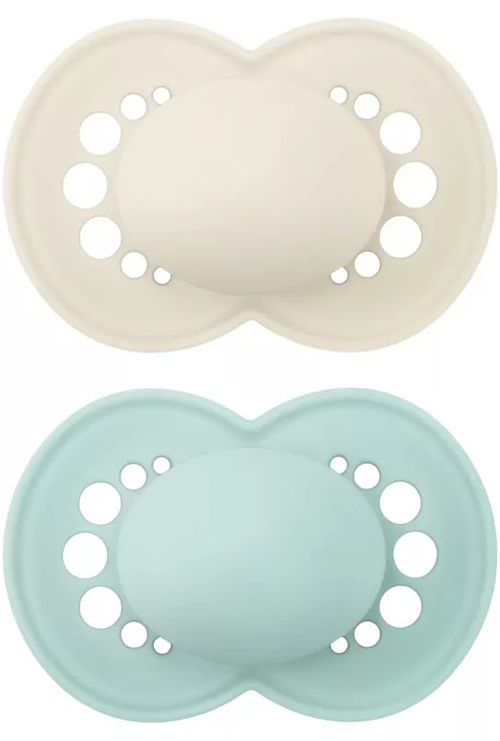 MAM ORIGINAL 6+ SILICONE NEUTRO 2 PEZZI - farmacialombardia.it