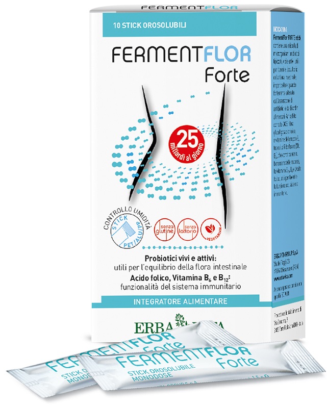 FERMENTFLOR FORTE 10 STICKPACK - farmacialombardia.it