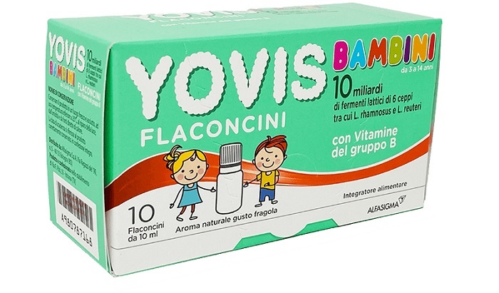 YOVIS BAMBINI FRAGOLA 10 FLACONCINI DA 10 ML - farmacialombardia.it