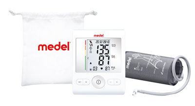 MEDEL SENSE MISURATORE DI PRESSIONE AUTOMATICO CON ADATTATORE - farmacialombardia.it