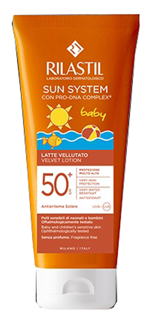 RILASTIL SUN PPT SPF 50+ BABY LATTE VELLUTO 200 ML - farmacialombardia.it