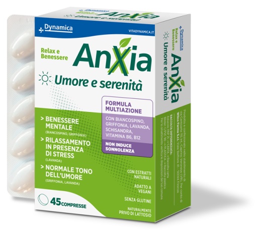 DYNAMICA ANXIA UMORE E SERENITA' 45 COMPRESSE - farmacialombardia.it