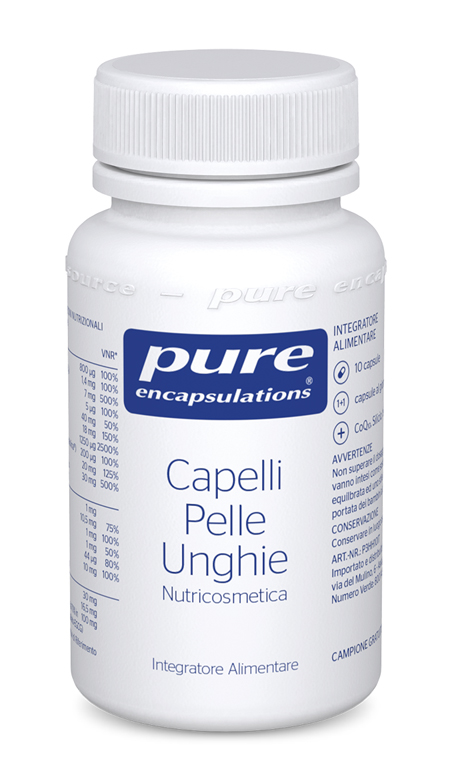 PURE ENCAPSULATIONS CAPELLI PELLE UNGHIE 30 CAPSULE - farmacialombardia.it