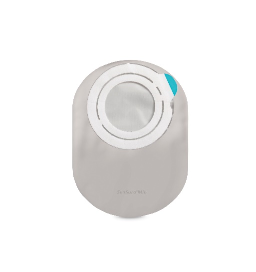 SENSURA MIO FLEX SISTEMA 2 PEZZI CON AGGANCIO ADESIVO SACCA COLOSTOMIA A FONDO CHIUSO RIVESTITA 70MM DA 550 ML 30 PEZZI - farmacialombardia.it