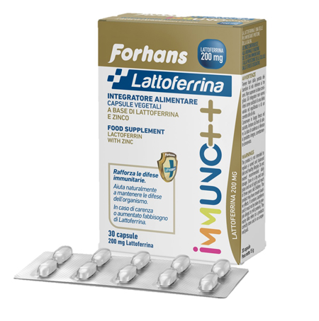 FORHANS LATTOFERRINA IMMUNO++ 200 MG LATTOFERRINA 30 CAPSULE - farmacialombardia.it