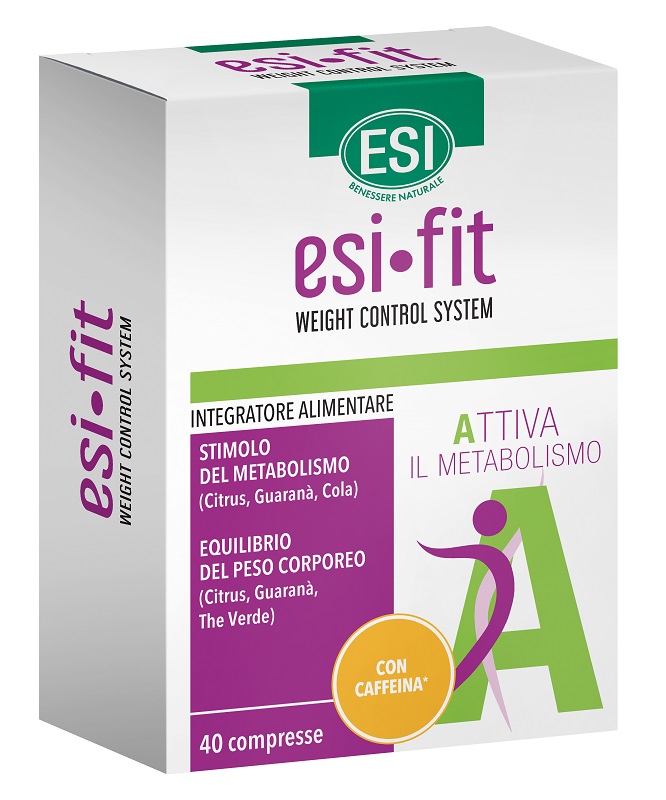 ESI FIT ATTIVA CON CAFFEINA 40 COMPRESSE - farmacialombardia.it