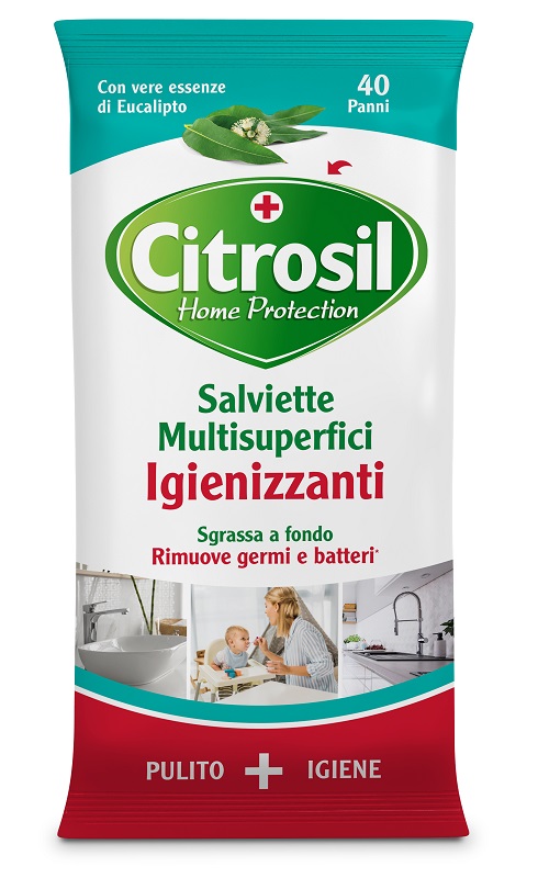 CITROSIL SALVIETTE IGIENIZZANTI EUCALIPTO 40 PEZZI - farmacialombardia.it
