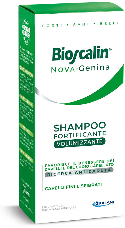 BIOSCALIN NOVA GENINA SHAMPOO FORTIFICANTE VOLUMIZZANTE 200 ML - farmacialombardia.it