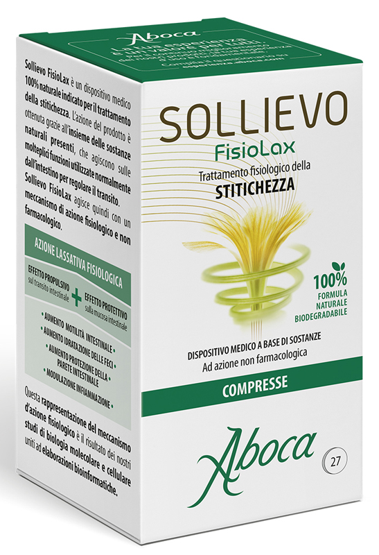 SOLLIEVO FISIOLAX 27 COMPRESSE - farmacialombardia.it