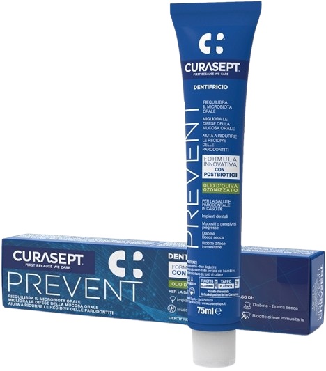 CURASEPT PREVENT DENTIFRICIO 75 ML - farmacialombardia.it