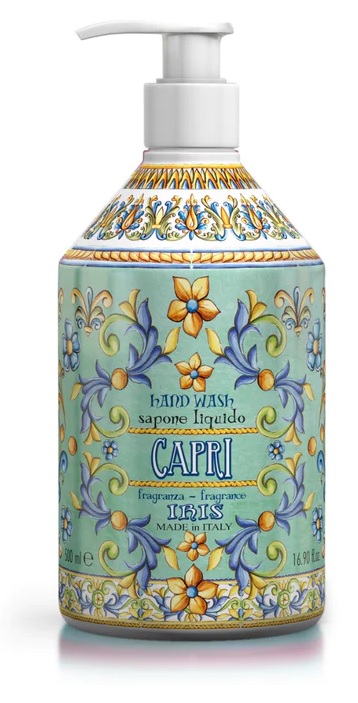 MAIOLICHE SAPONE LIQUIDO 500 ML IRIS OF CAPRI - farmacialombardia.it