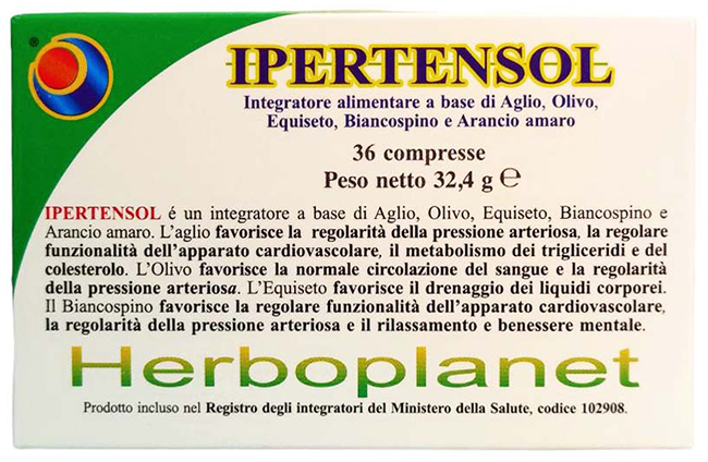IPERTENSOL 36 COMPRESSE - farmacialombardia.it