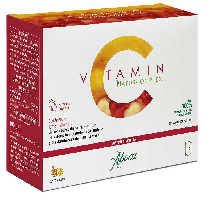 VITAMIN C NATURCOMPLEX 20 BUSTINE - farmacialombardia.it