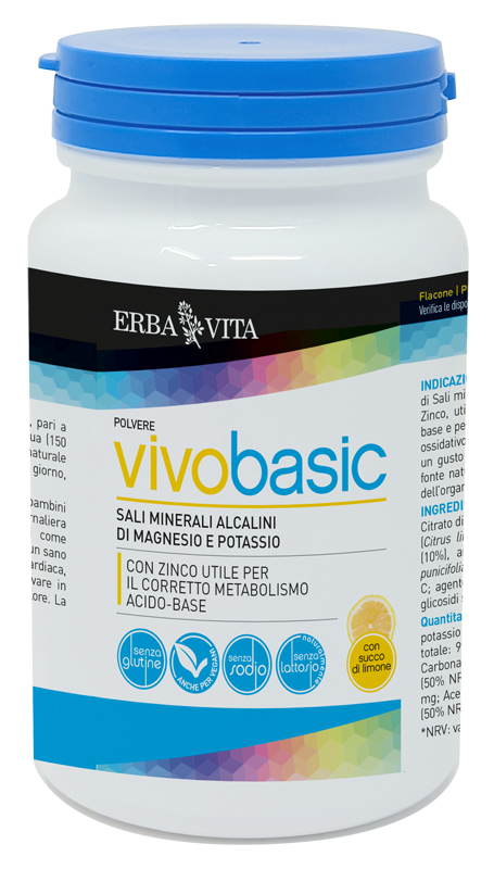 VIVOBASIC POLVERE CON SUCCO DI LIMONE 200 G - farmacialombardia.it