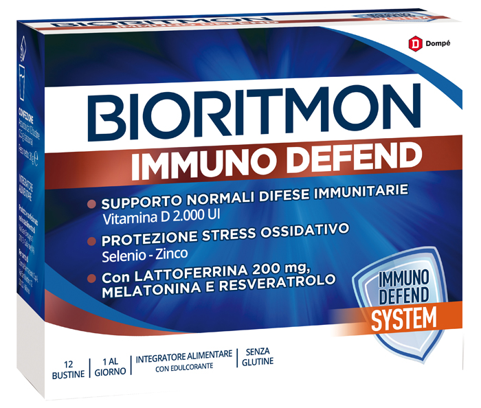 BIORITMON IMMUNO DEFEND 12 BUSTINE - farmacialombardia.it