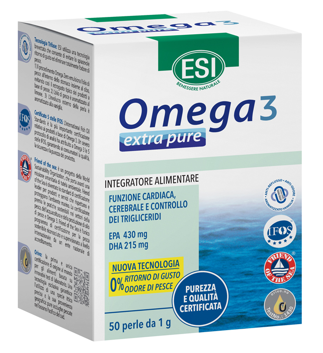 ESI OMEGA 3 EXTRA PURE 50 PERLE - farmacialombardia.it
