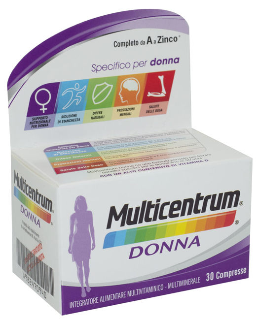MULTICENTRUM DONNA 30 COMPRESSE - farmacialombardia.it