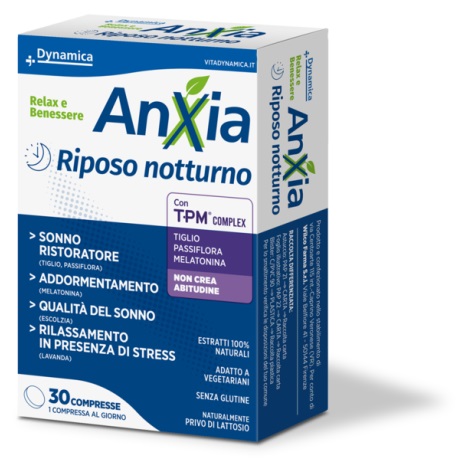 DYNAMICA ANXIA RIPOSO NOTTURNO 30 COMPRESSE - farmacialombardia.it