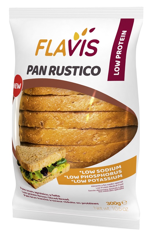 FLAVIS PAN RUSTICO APROTEICO 300 G - farmacialombardia.it