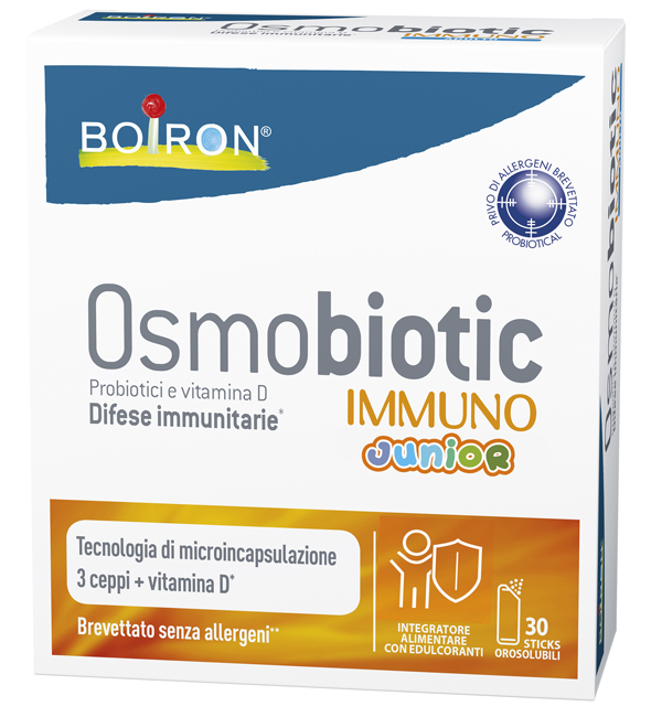 OSMOBIOTIC IMMUNO JUNIOR 30 STICK - farmacialombardia.it
