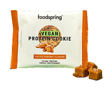 VEGAN PROTEIN COOKIE CARAMELLO SALATO 50 G - farmacialombardia.it