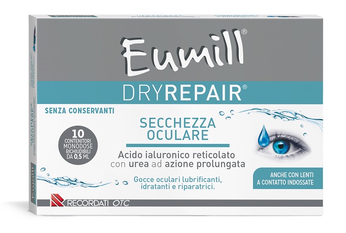 EUMILL DRYREPAIR GOCCE OCULARI 10 PEZZI DA 0,5 ML - farmacialombardia.it