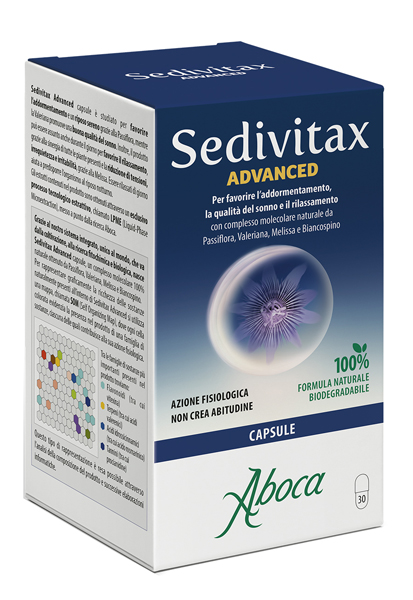 SEDIVITAX ADVANCED 30 CAPSULE - farmacialombardia.it