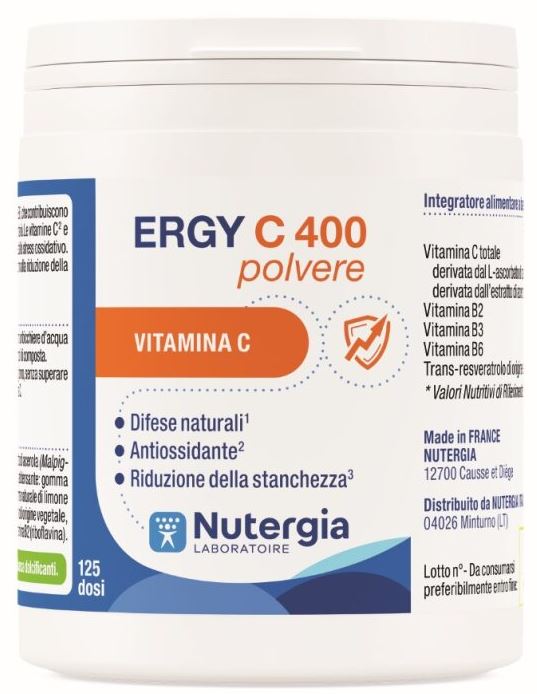 ERGY C 400 POLVERE 125 G - farmacialombardia.it