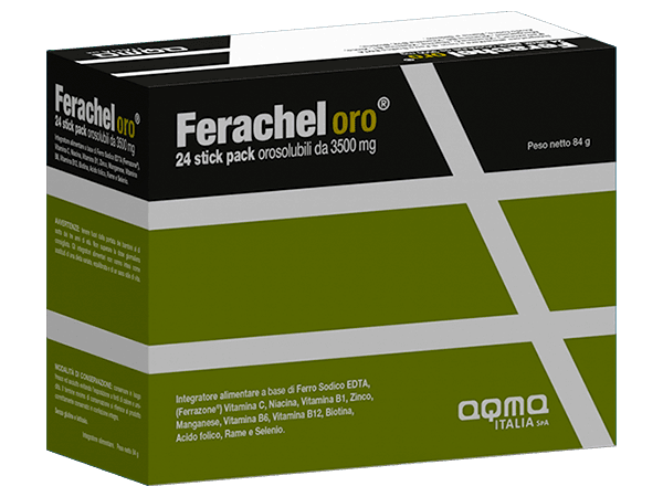 FERACHEL ORO 24 STICK OROSOLUBILI - farmacialombardia.it
