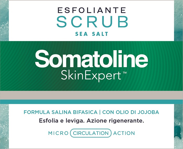 SOMATOLINE SKIN EXPERT SCRUB SEA SALT 350 G - farmacialombardia.it