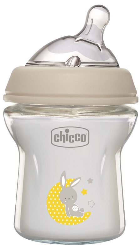 CHICCO BIBERON NAT FEEL VETRO 0M+ 150 ML - farmacialombardia.it